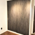 laminate sliding door wardrobe done by singapore direct carpentry