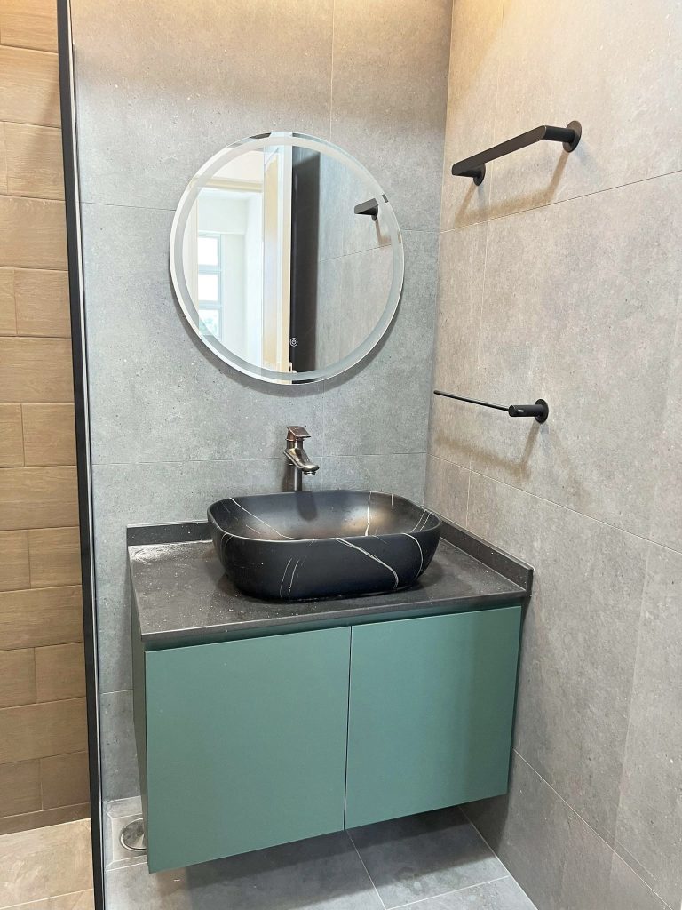 High-quality vanity cabinet in Singapore from local direct carpentry experts