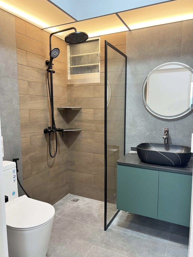 Direct carpentry works for vanity cabinet