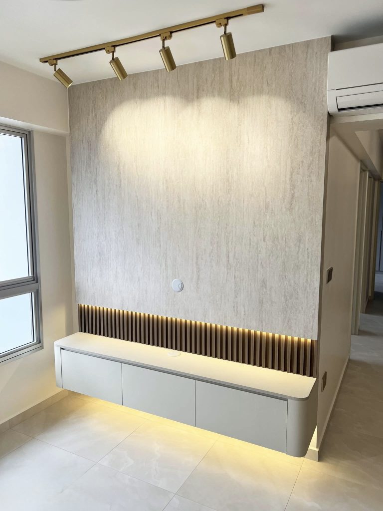 Dierct carpentry for tv console