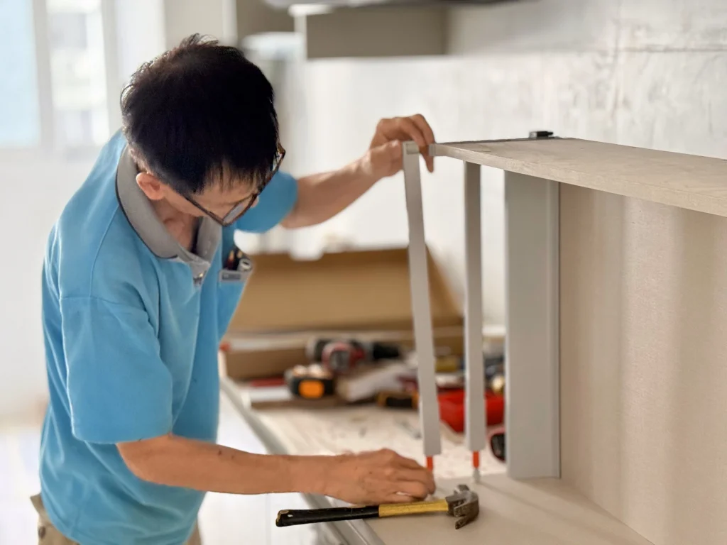 Carpentry pricing Carpenter at work